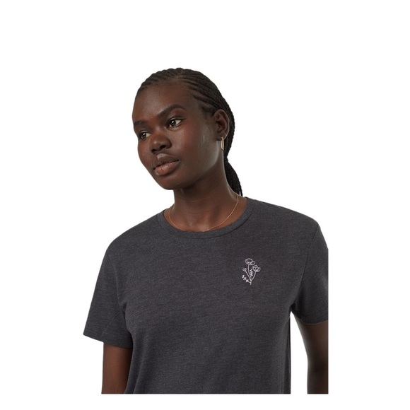 Tentree Wildflower Embroidery T-Shirt - Picture 1 of 8